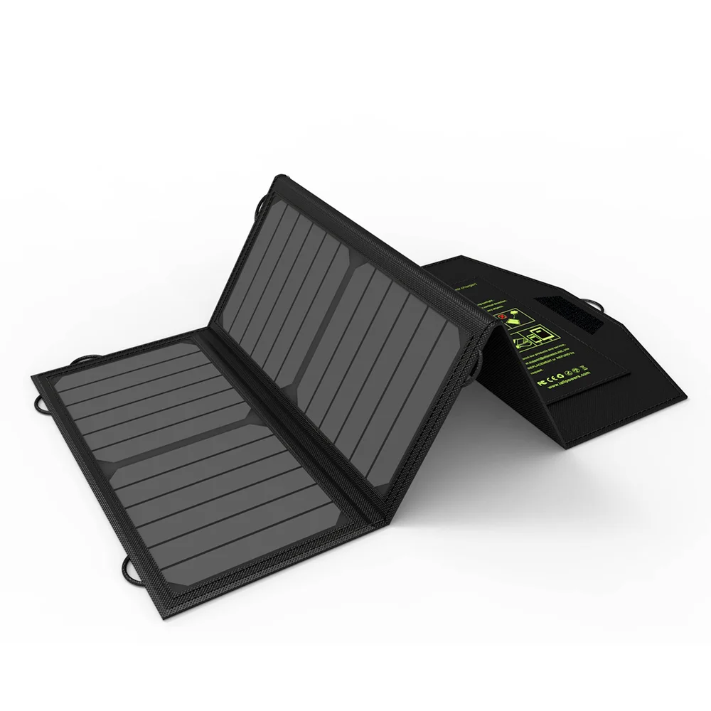 solar phone charger ALLPOWERS Солнечная Панель зарядное устройство Солнечное зарядное устройство для телефона iPhone 6 7 8 X Xr Xs max huawei Mate20 MIX samsung Galaxy и т. Д - Цвет: solar phone charger