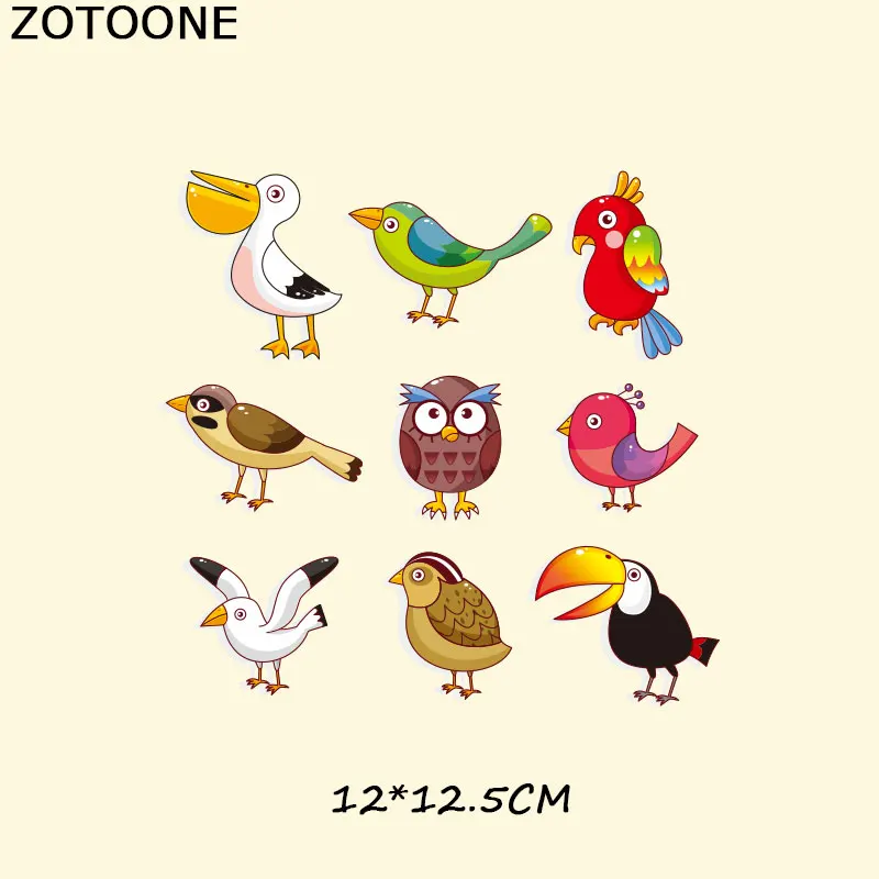 ZOTOONE Тигр собака термопластыри для одежды вышивка аппликация Сделай Сам теплопередача для одежды детские наклейки - Цвет: 41