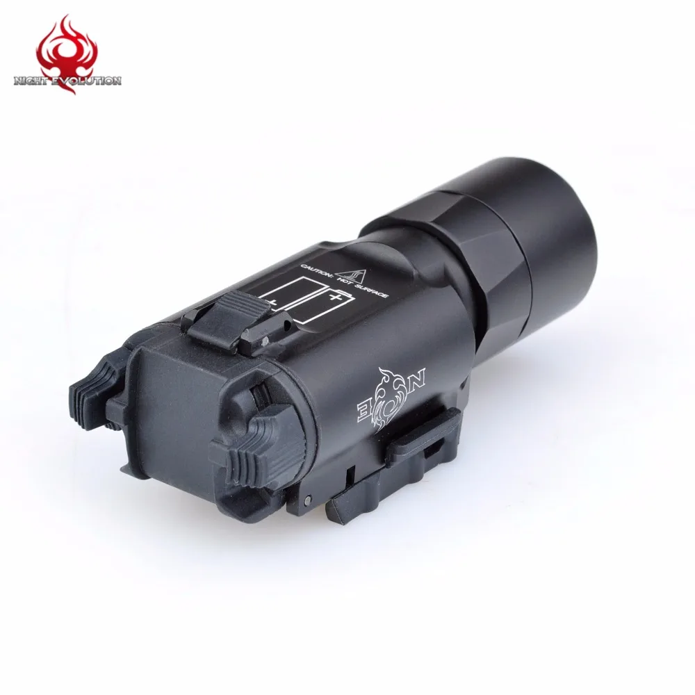 Тактическая вспышка Night Evolution Softair x300u светодиодный фонарь для оружия тактический