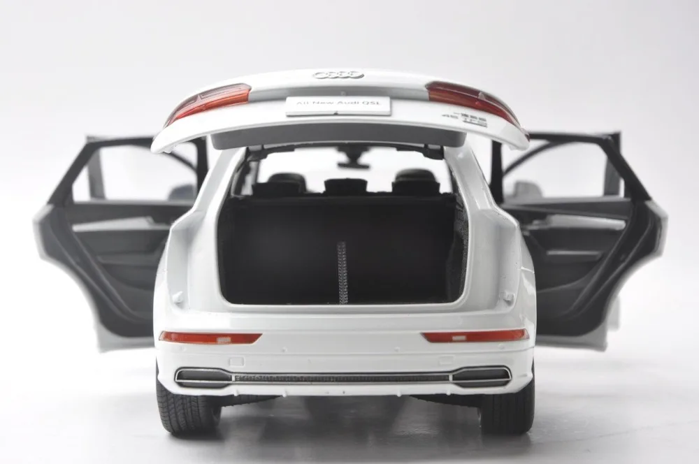 1:18 литая модель для Audi Q5L Q5 белый внедорожник игрушечный автомобиль миниатюрная Коллекция подарков