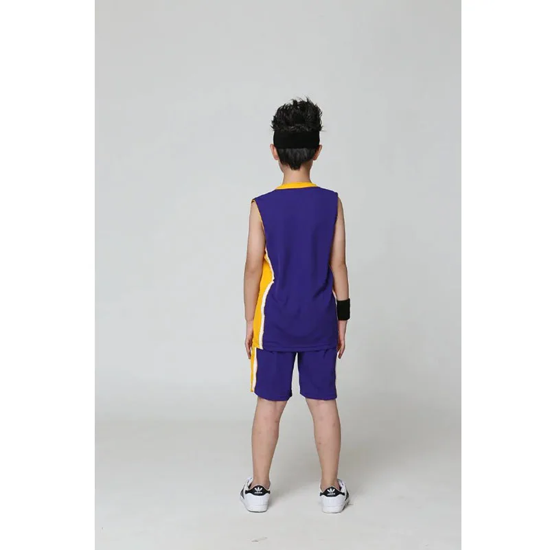 Пустой Баскетбол Джерси для обучения детей рубашка Шорты женщин комплект