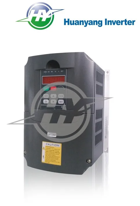 5.5KW 220V AC преобразователь частоты Шпиндельный Инвертор VFD HUANYANG переменный привод частоты инверторы прямые продажи с фабрики