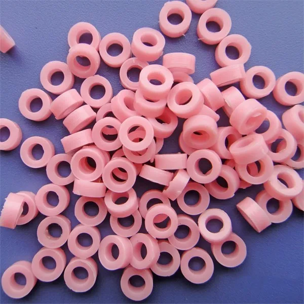 80pcs-3mm-plastic-bushing-pink-model-material-plastic-gasket-dd
