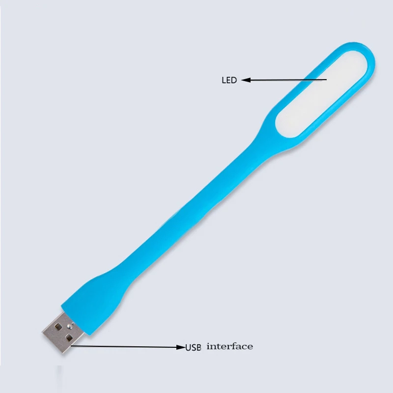 Гибкий USB светодиодный светильник портативный супер яркий USB СВЕТОДИОДНЫЙ светильник для мобильного питания компьютера ноутбука настольного компьютера