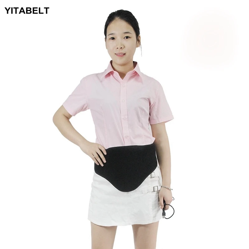 Углеродное волокно USB дальнее инфракрасное Отопление поясная поддержка защита