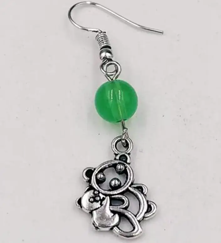 10 пара/лот Быстрая доставка милый медведь мама и ребенок Очаровательные Подвески