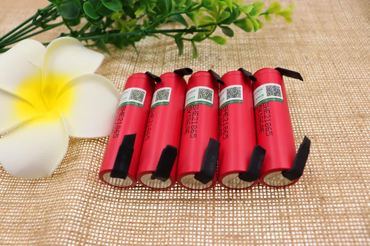 10 шт. для LG 18650 HE2 3,6 V батарея 2500mAh 20A 35A высокий расход HE2 18650 he2 батареи электроинструменты DIY никель