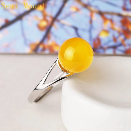 Изящное серебряное кольцо из стерлингового серебра 925 пробы полукрепление для