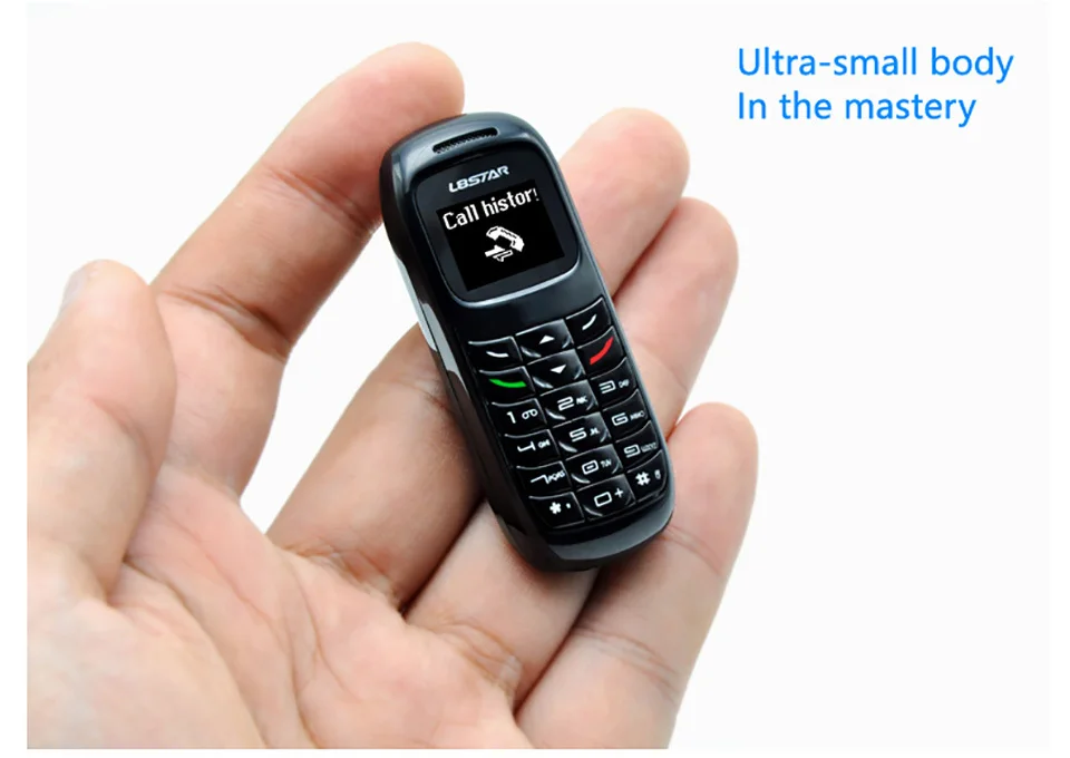 UNIWA L8STAR BM70 мини мобильный телефон беспроводной Bluetooth наушники Сотовый телефон Стерео GSM разблокированный телефон супер тонкий GSM маленький телефон