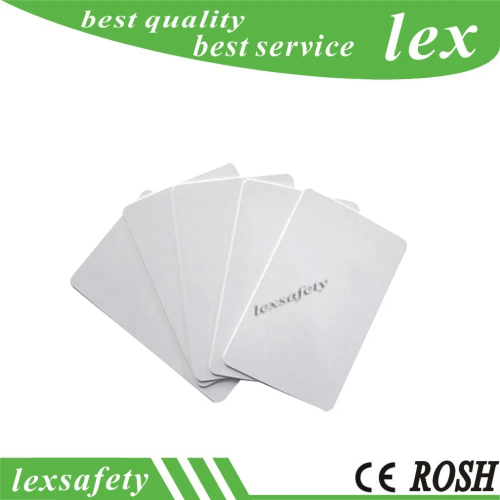 

100pcs/Lot 125 Khz ISO11785 Pvc RFID Blank Id Card TK4100 EM4100 White Id Card
