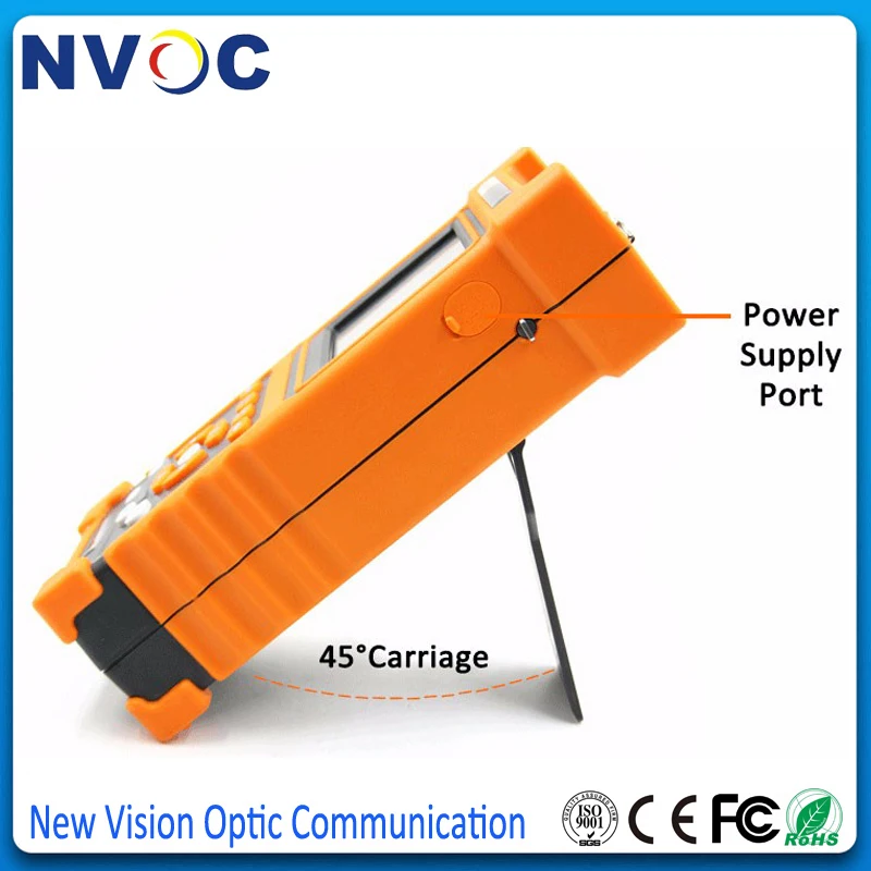 Портативный NK2000 SM OTDR 1310 нм/1550 нм 28/26 дБ встроенный 2 мВт VFL сенсорный экран 70 км ~ 80