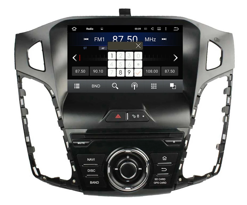 Android 9,0 четырехъядерный 16 ГБ Автомобильный dvd-плеер для Ford Focus 3 Focus 2012 2013 с Canbus gps навигацией Bluetooth Радио 3g 4G