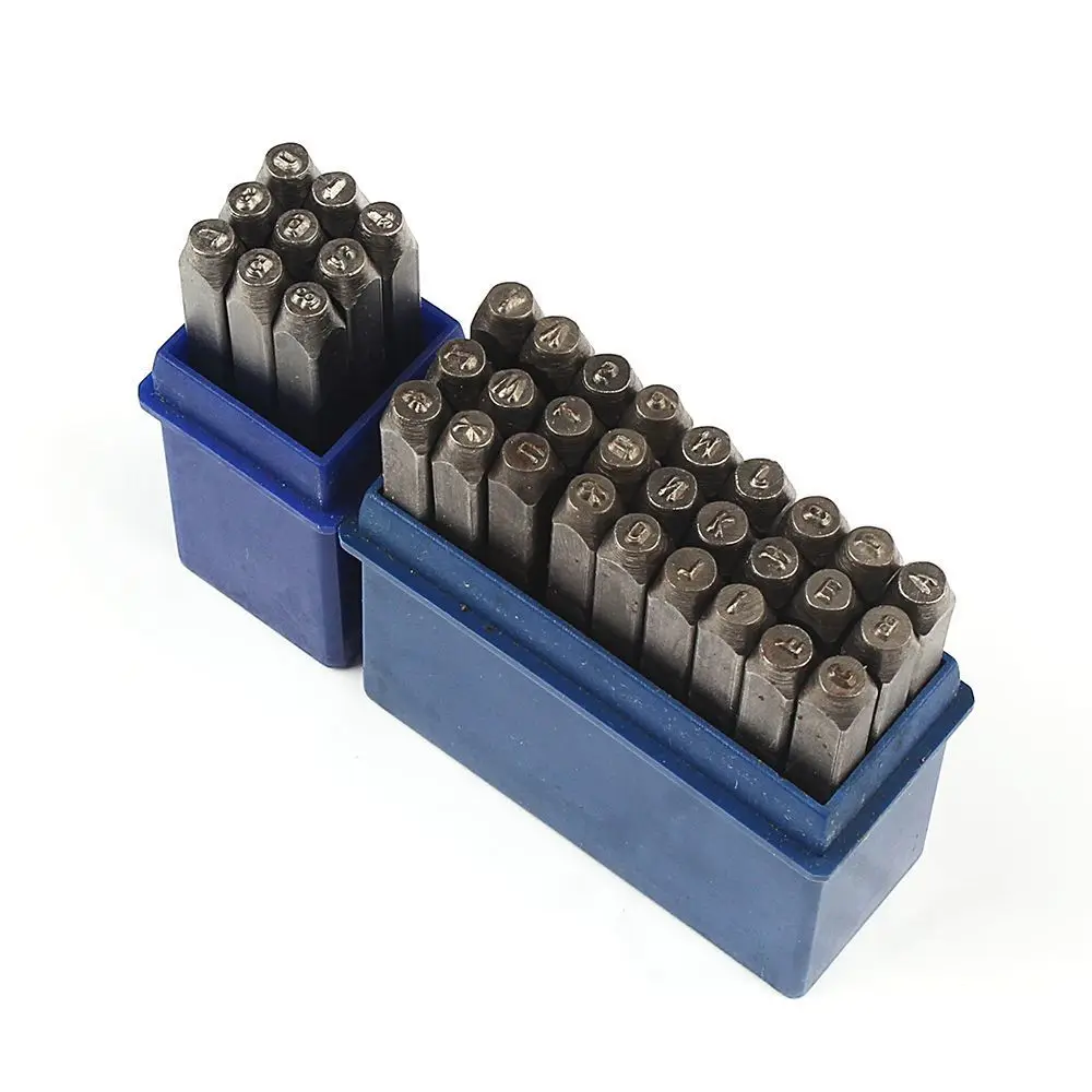 Бесплатная доставка штампованный инструмент для штамповки цифр сделай сам