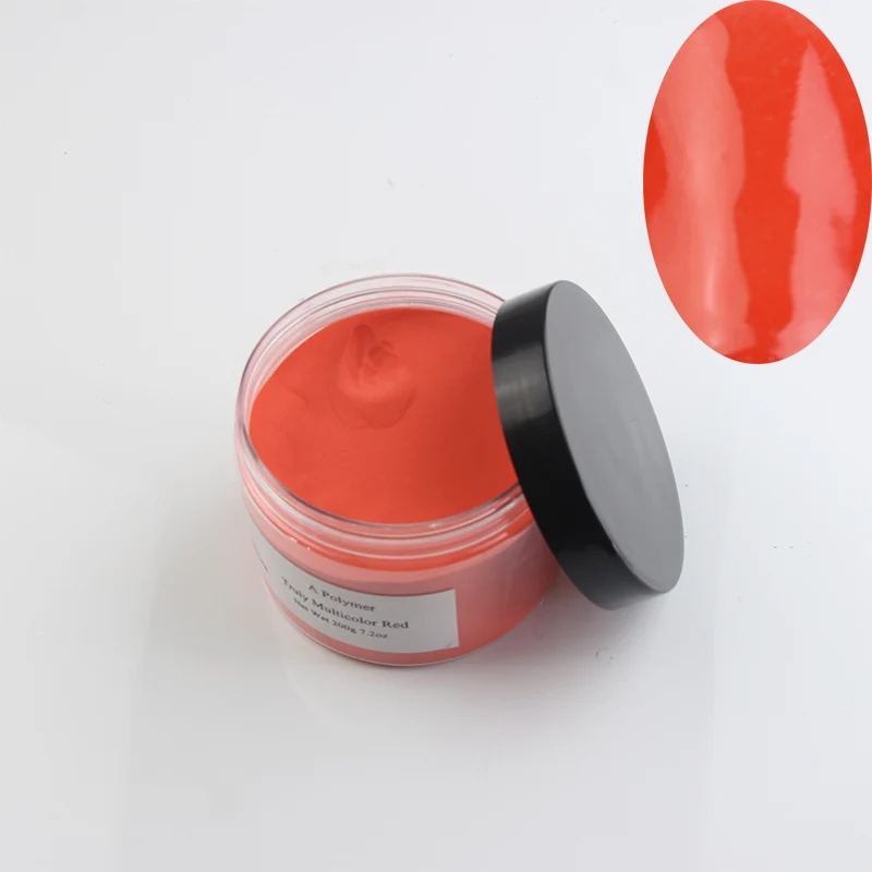 acrylic powder red Акриловый лак для ногтей акриловый порошок акриловый мономер акриловый лак для ногтей Poeder Polvo Poudre acryl ique Pour Ongle Monomero Para Po 200 г - Цвет: acrylic powder red