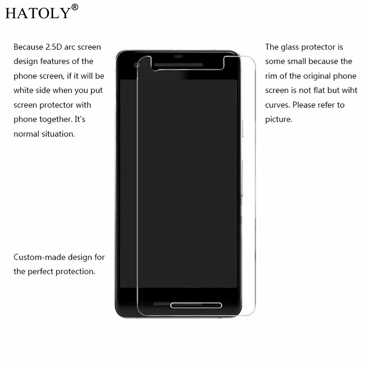 2 шт. закаленное стекло для Google Pixel ультратонкая Защита экрана пленка 5 0 дюйма HATOLY |