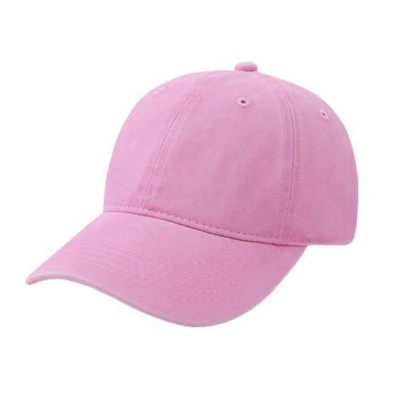 blank pink Мода папа шляпа для мужчин хлопок вышивка K Поп Бейсбол кепки хип Snapback шапка-Кепка унисекс рэп бейсболка Боб Прямая - Цвет: blank pink