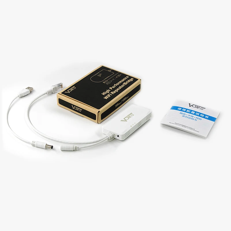 USB Powered беспроводной портативный WiFi повторитель Wi Fi мост карман 300 Мбит/с (2 4 г) + 900 (5