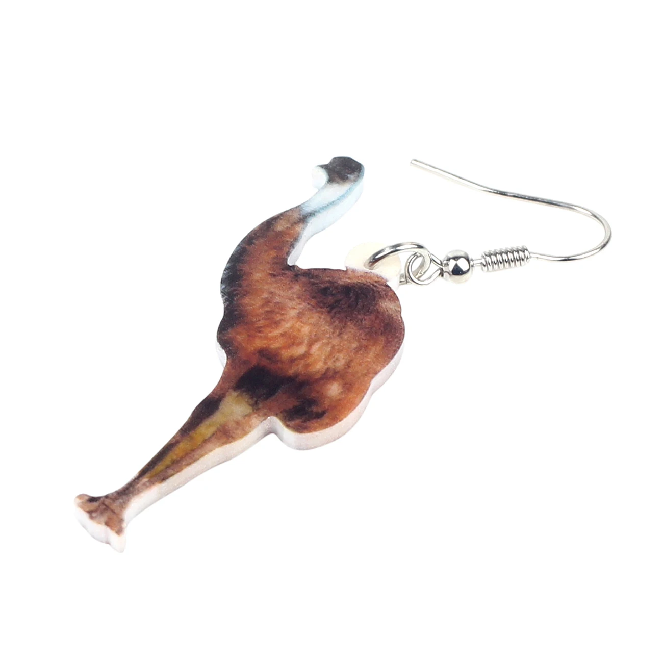 Акриловые австралийские серьги WEVENI с изображением эму и птиц Висячие Подвески