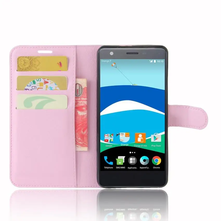 Чехол-Кошелек для zte Blade V770, стильный чехол-книжка из искусственной кожи с текстурой личи для zte Blade V770 BV770, чехол для телефона, чехол s coque Fundas