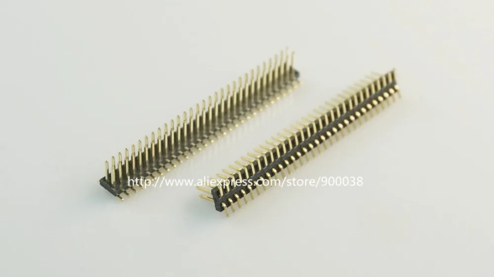 Штырьковые коннекторы для печатных плат 10 шт. 1 27 мм 2x30 Pin 60 P штырьки два ряда