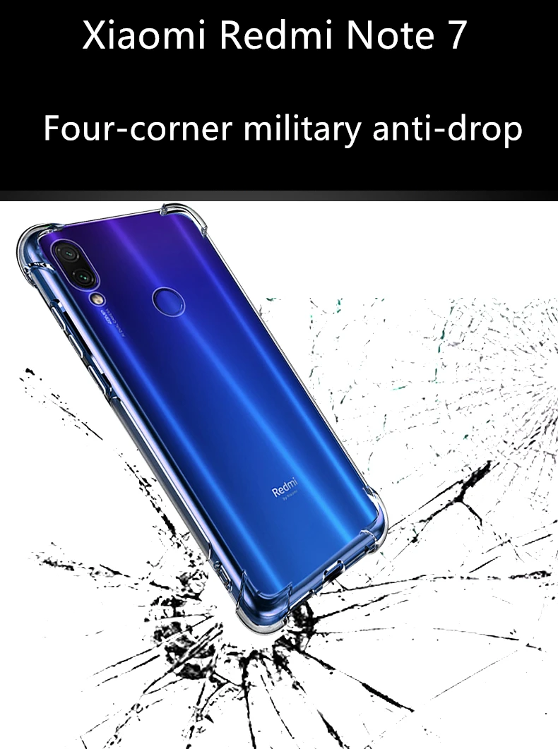 Xiaomi redmi Note 7 7A 6 5 GO K20 Pro Mi 8 9 9T A2 Lite мягкий чехол из ТПУ с четырьмя углами для xiaomi