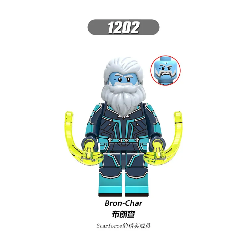 XH1202 Строительные блоки Мстители 4 конец игры космический Talon John Constantine яд Lvy Killer Frost кирпичи Фигурки игрушки для детей X0238 - Цвет: XH1202
