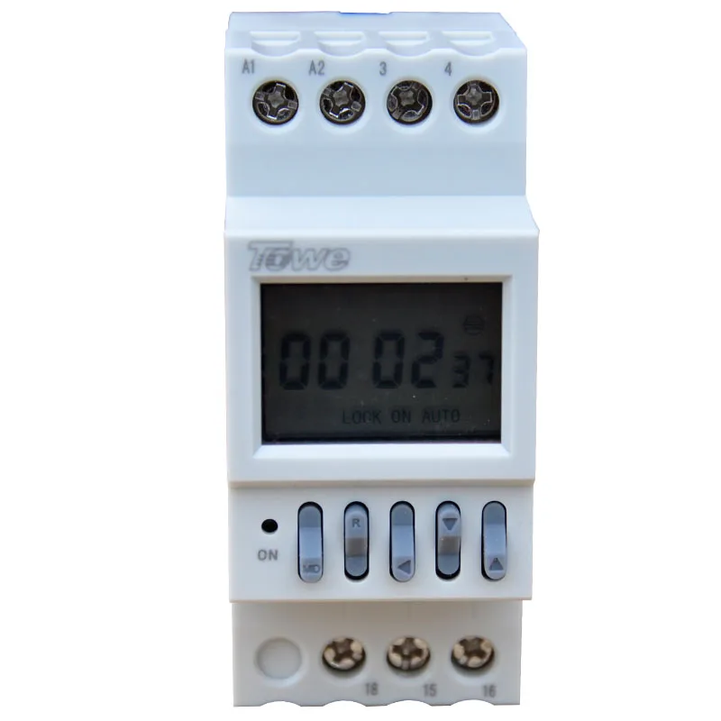 

TOWE TW-IEDJ/M 220V 3500W Industrial timer three-phase power timer switch rail / microcomputer control switch