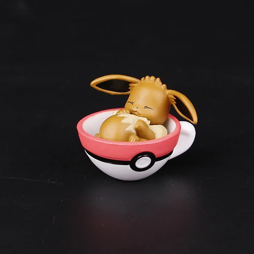 wanyibu Takara Tomy Покемон 4 стиля ПВХ Аниме фигурки Пикачу Сквиртл Bulbasaur Cubone Мини мультфильм Модель Коллекция подарок - Цвет: wanyibu