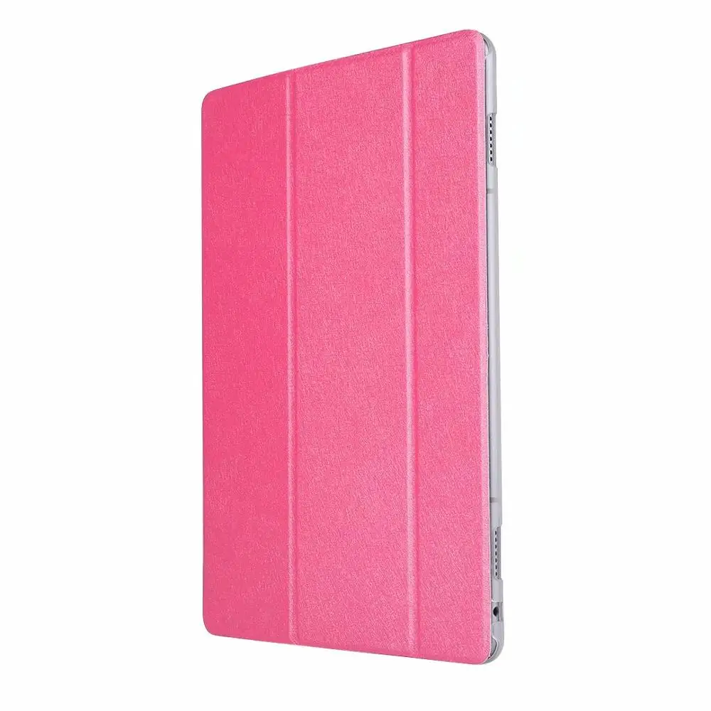 Rose Ультратонкий флип-чехол для 10,1 ''huawei MediaPad M3 Lite 10, защитный чехол, кожаный чехол для BAH-W09 BAH-AL00 10", Чехол-подставка для планшета - Цвет: Rose