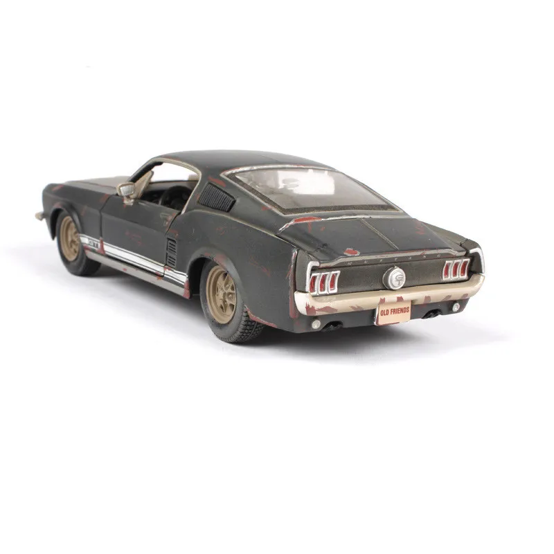 Горячая классика 1:24 старый Ford Mustang GT цинковый сплав модель автомобиля коллекция и