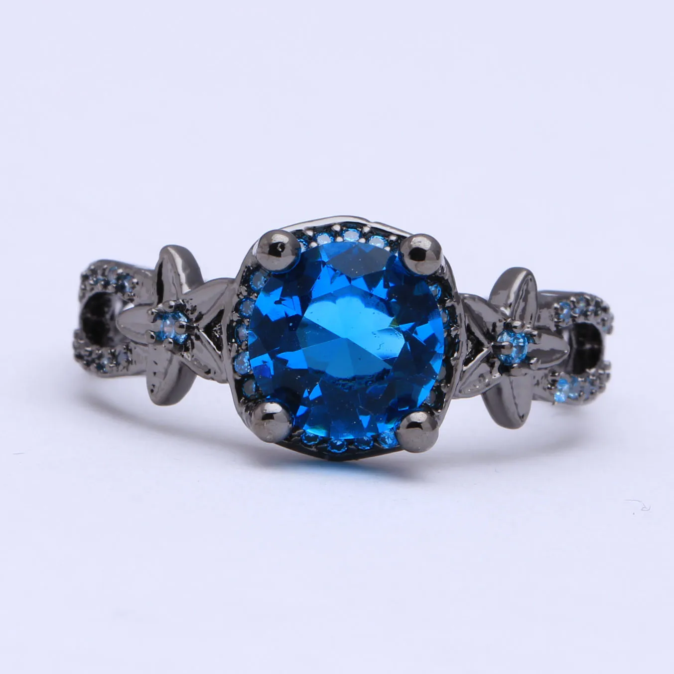 Hainon новинка хит белое красное цветочное женское свадебное кольцо подарок для