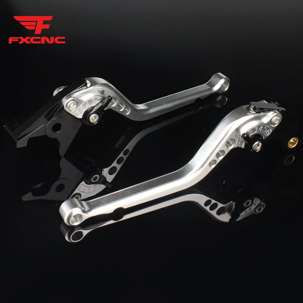 Фото CNC Adjustable Motorcycle Brake Clutch Lever For TRIUMPH BONNEVILLE T100 SE Black SCRAMBLER 2006 - 2015 2007 2008 2009 2010 №1
