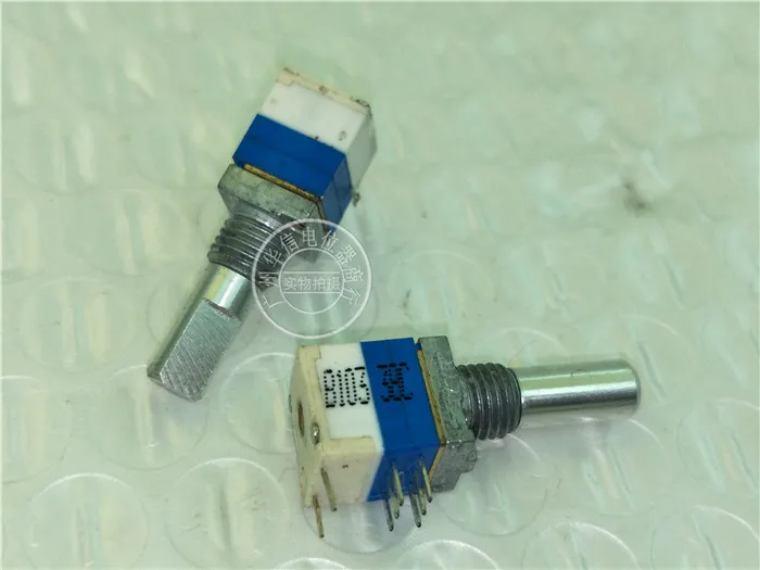 Оригинальный новый 100% R08708 B103 B10K двухдиапазонный переключатель потенциометра 4 мм