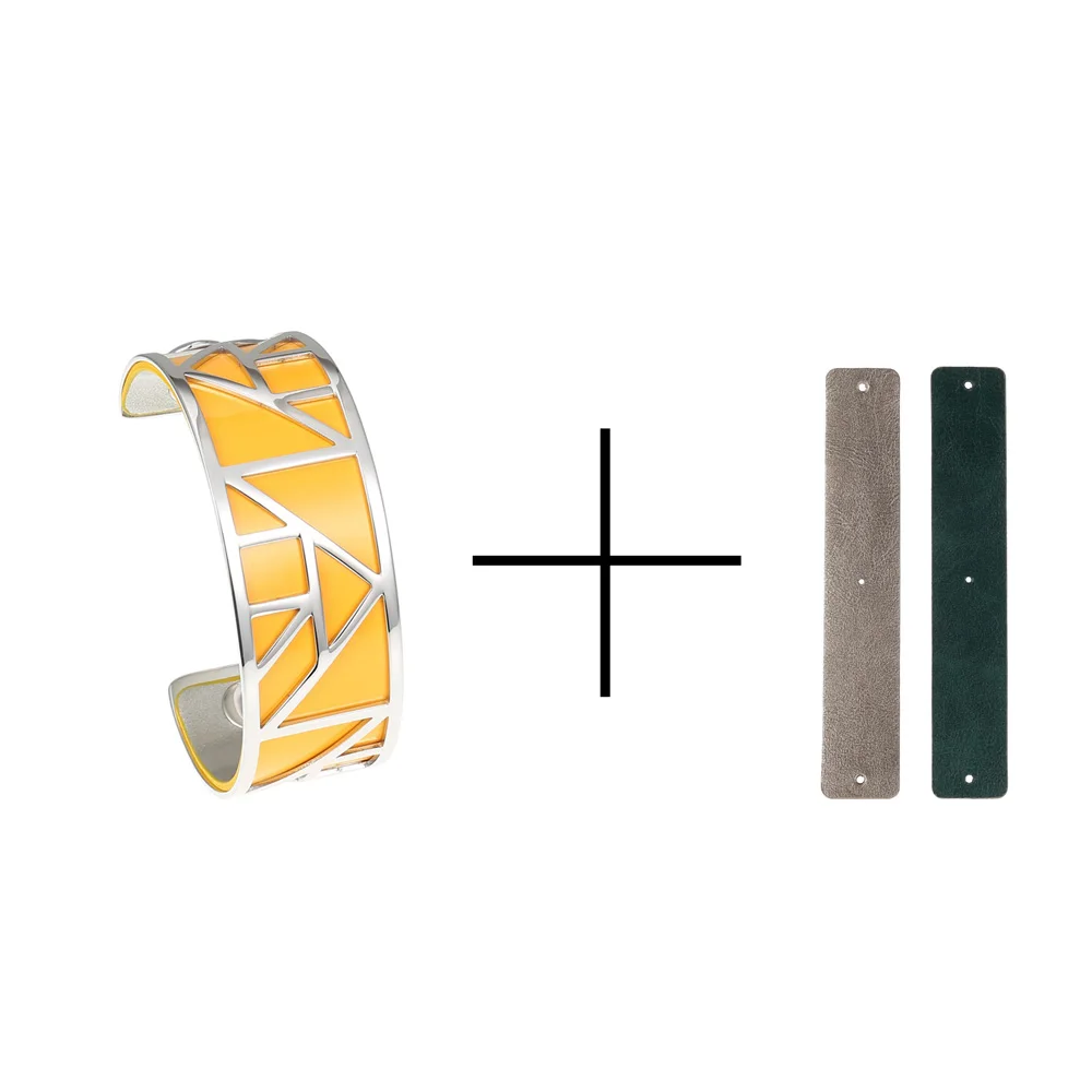 005 Браслет Cremo из нержавеющей стали, манкетка, Femme Bijoux Yoiumit, сделай сам, Реверсивные кожаные браслеты-манжеты для женщин, ювелирные изделия, Pulseiras - Окраска металла: 005