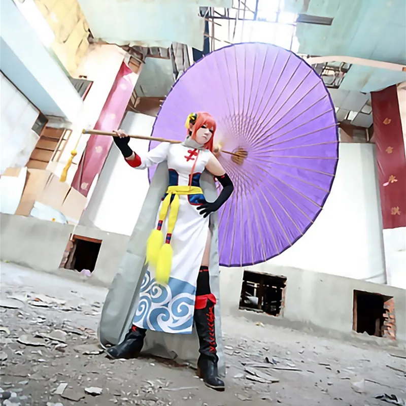 Горячая аниме гинтама Косплэй лидер пятиконечная звезда Женская обувь белый