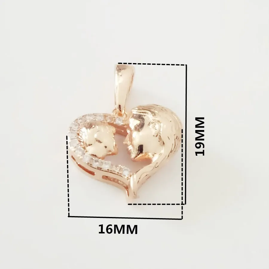 Подвеска унисекс под розовое золото 585 пробы с православным кулоном - купить по