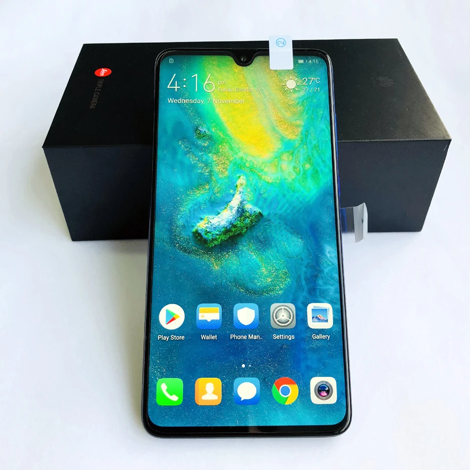 Huawei Mate 20 глобальная версия 6 ГБ 128 Гб Смартфон NFC Android 9 0 Kirin 980 53 дюймов 3 задняя