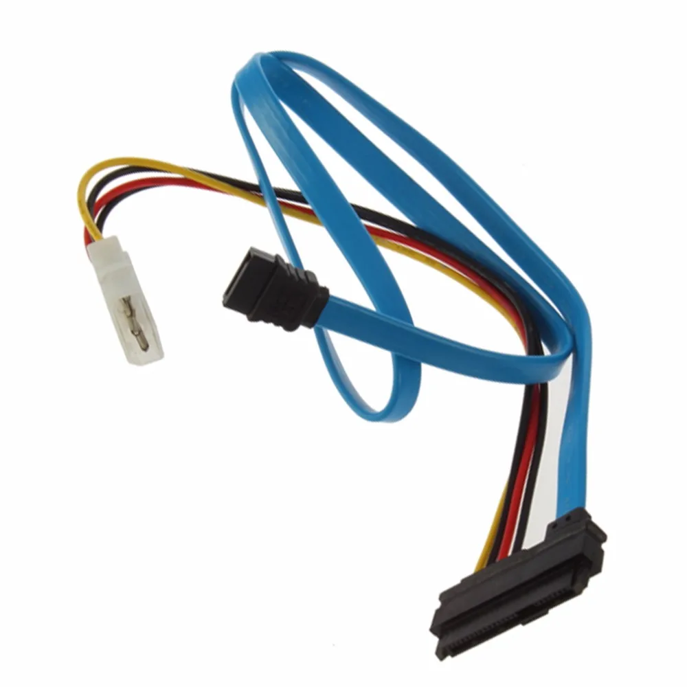 1 шт. прибытие последовательный ATA к SAS 7 Pin SATA 29 & 4 Штекерный Кабельный соединитель