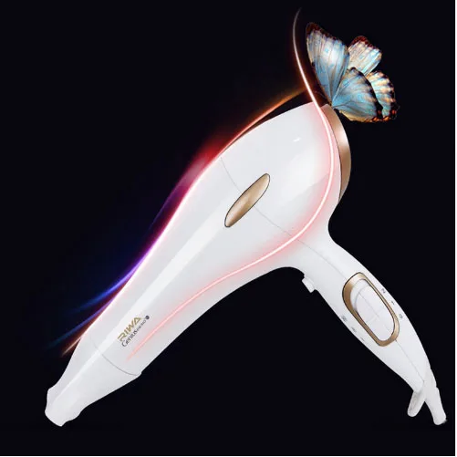Riwa Новый Колибри Серии Бренд Фен 2000 Вт Высокой Мощности Холодной и Горячей Ветер
