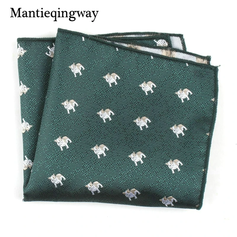 Mantieqingway 25*25 см бренд мультфильм собака и встряхивание автомобиль шаблон Платок