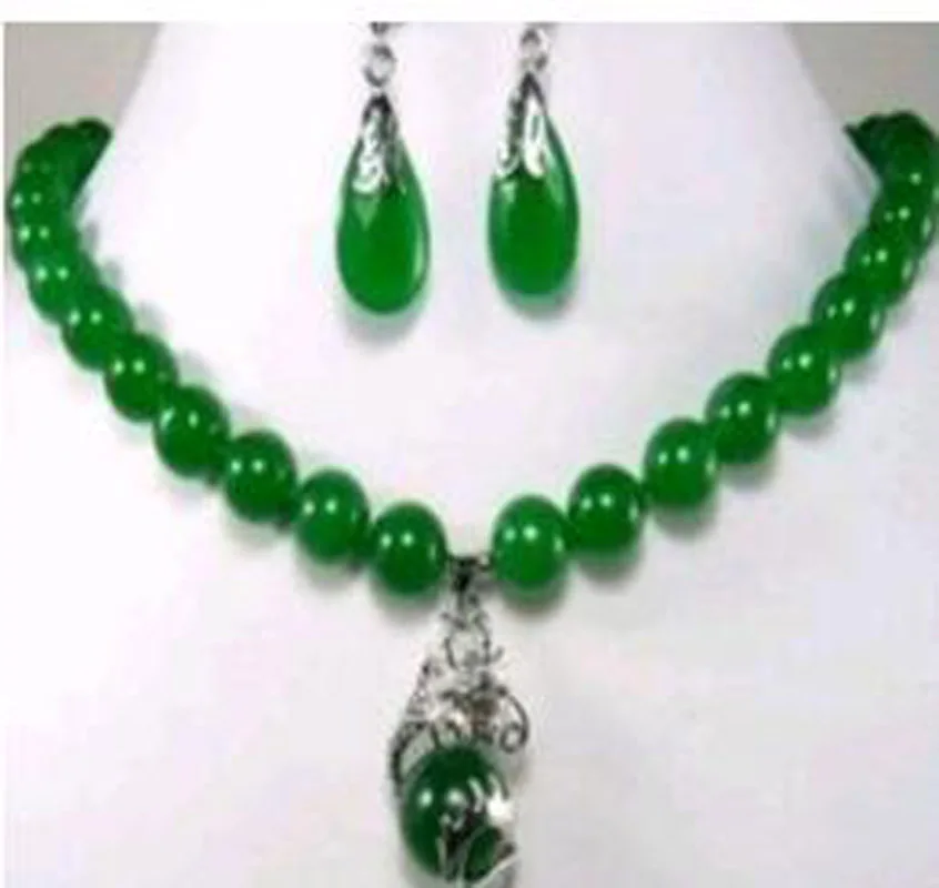 Новые женские 10 мм Серьги-Драконы с кулоном и ожерельем GK54 | Украшения аксессуары