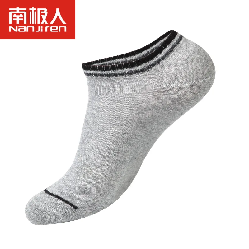 Новые мужские хлопковые волокна носки повседневные тонкие дышащие