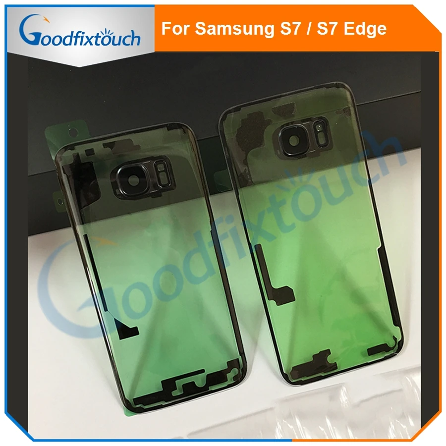 

For Samsung S7 Edge S8 Plus S9 Plus G930 G935 G950 G955 G960 G965 3D Transparent Glass Back Housing Battery Cover Rear Door Case