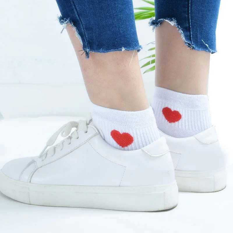 Лидер продаж низкие носки женские хлопковые Повседневные Harajuku с китайским