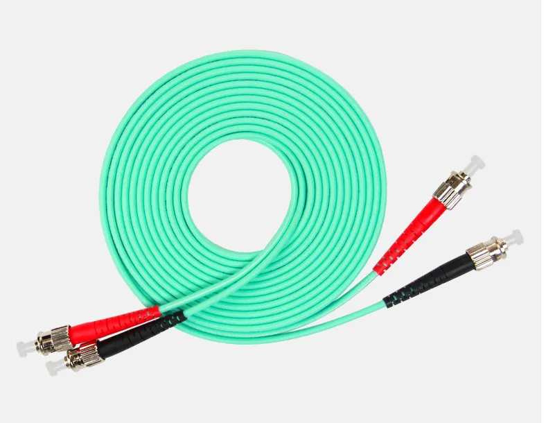 

1 Meter ST-ST Fiber Optic Cable 10G MultiMode Duplex Patch Cord OM3 50/125