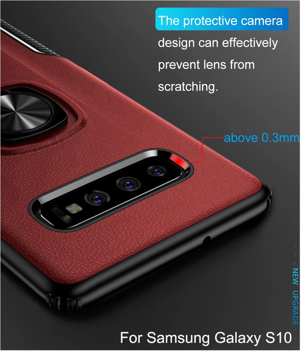 Чехол для телефона Samsung Galaxy S10 S10e Plus M30 M20 M10 из поликарбоната и ТПУ с защитой от
