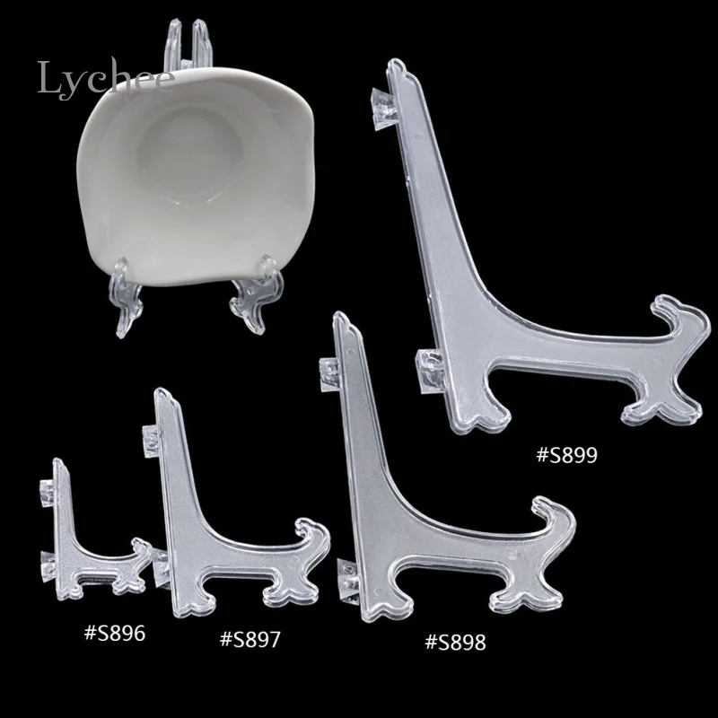 Lychee 5 шт./набор пластиковая рамка для фотографий держатель дисплея подставка фото