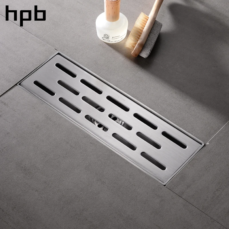HPB 30x10 см квадратный трап из нержавеющей стали 304 анти запах ванная комната