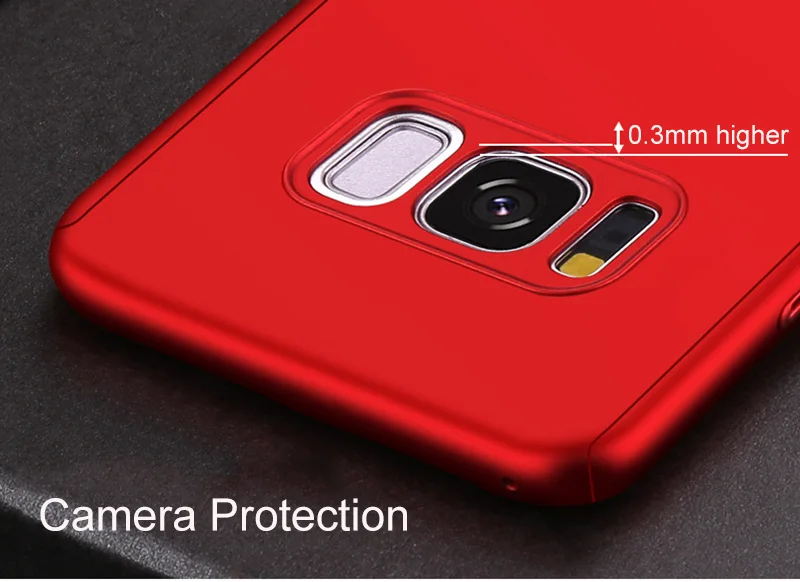 GXE Luxury 360 Full Protection Protective Cover Case For Samsung Galaxy Note 8 Note8 SM-N950 Moblie Phone Bag Cases Capa Coque |