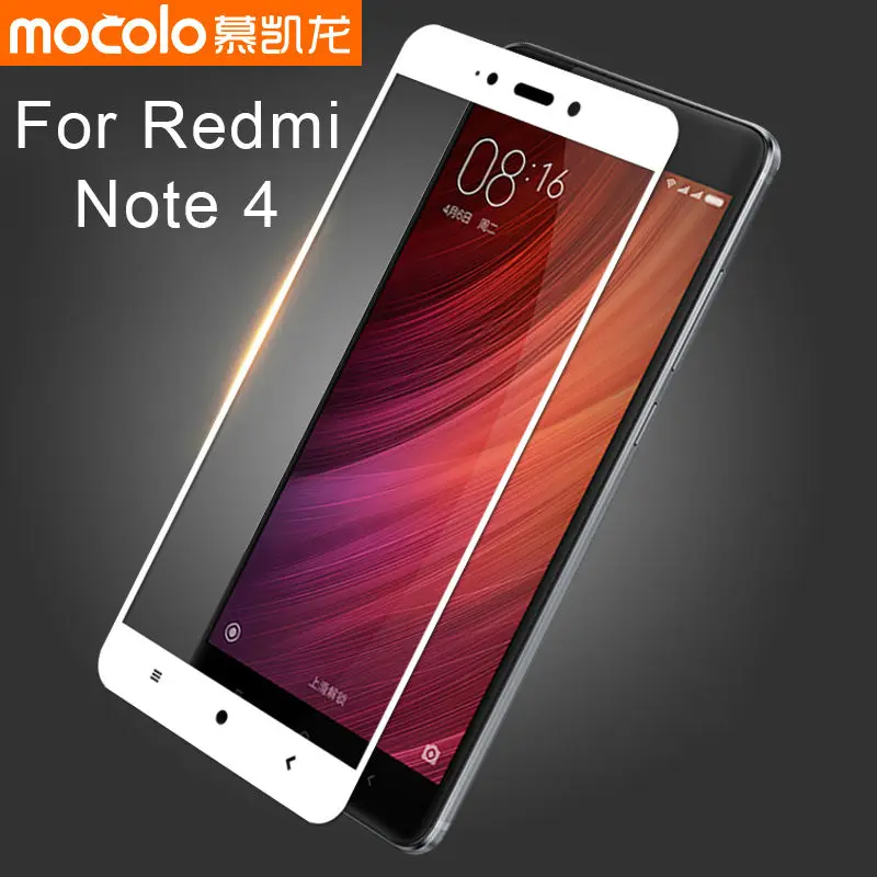 Mocolo 2.5D с уровнем твердости 9H полное покрытие закаленное Стекло пленка для Xiaomi Redmi Note 4 4X X Note4 Note4X 2/3/4 16/32/64 ГБ защитные Экран